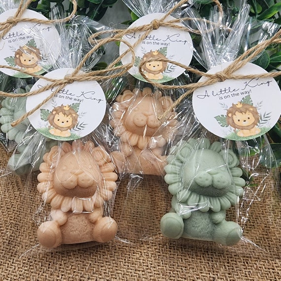 Lion Soap Favors Safari Animal Baby Shower Decorations Wild One
