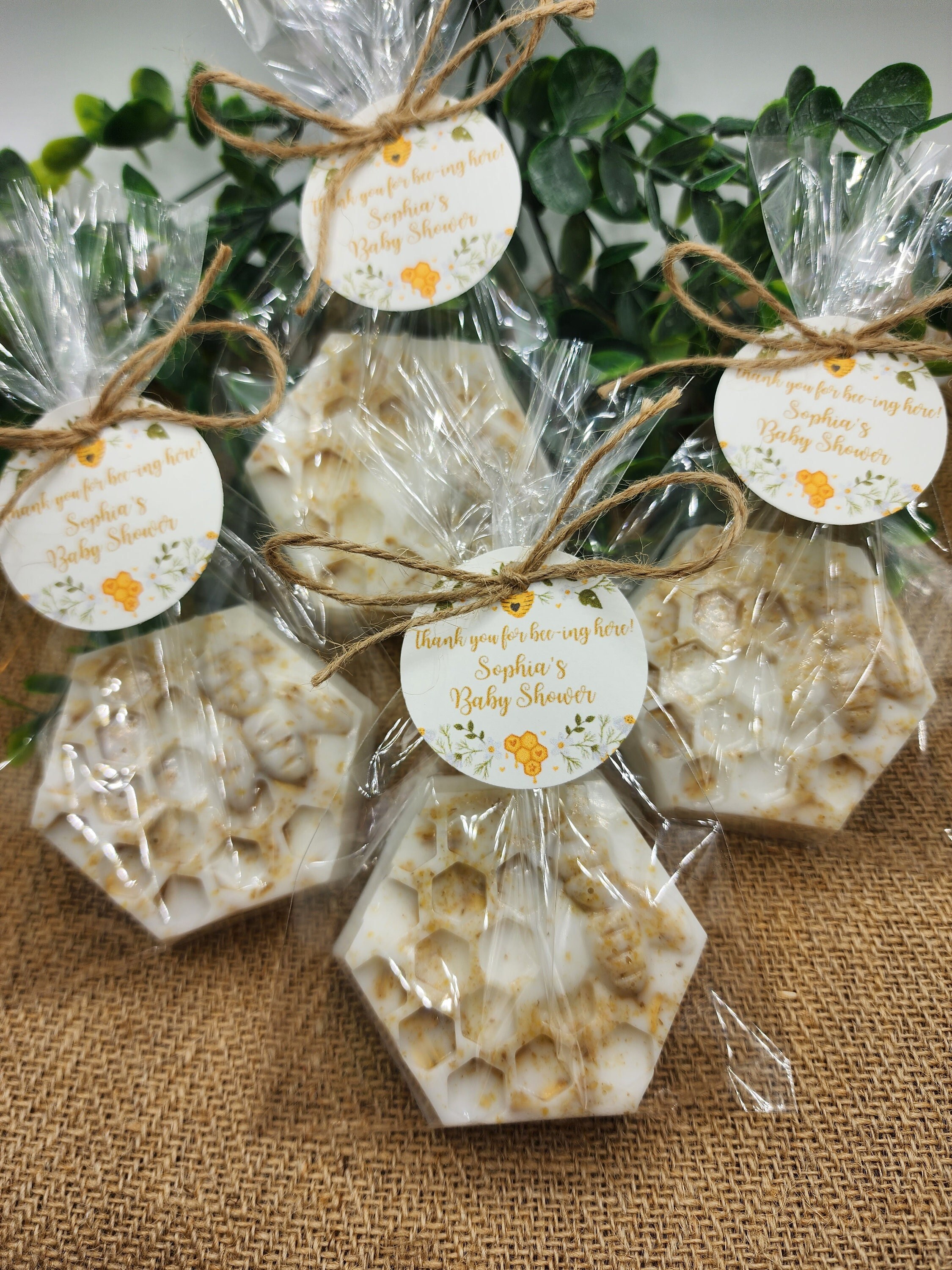 MTLEE 50 Pcs Bee Candle Favors Baby Shower Candle Favors Bee Party Favors  Wedding Party Favors Bridal Shower Favors Honey Combs Decor Honey Bee Decor