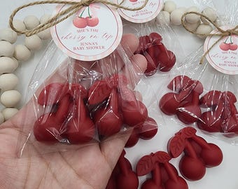 Cherry Soap Favors Baby Shower Wedding Shower Favors She Is The Cherry On Top Bridal Shower Bachelorette Gift For Guests In Bulk Party Decor