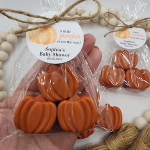 Pumpkin Soap Favors Baby Shower Little Pumpkin Soap Favors Fall Pumpkin Party Favors Halloween Party Decorations Pumpkin Wedding Favors