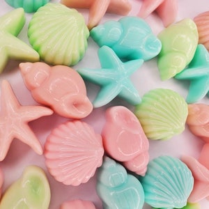 Sea Shell Soaps party favors baby shower favors wedding favors bridal shower favors