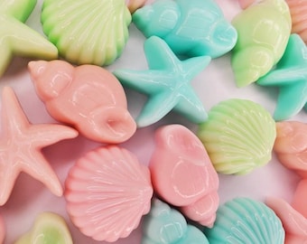 Sea Shell Soaps party favors baby shower favors wedding favors bridal shower favors
