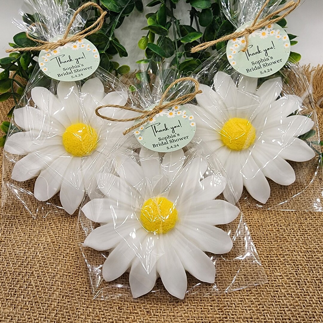 Daisy Soap Favors Baby Shower Floral Bridal Shower Decor Baby in Bloom ...