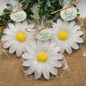 Daisy Soap Favors Baby Shower Floral Bridal Shower Decor Baby In Bloom Theme Large Daisy Party Favors Gift For Guests