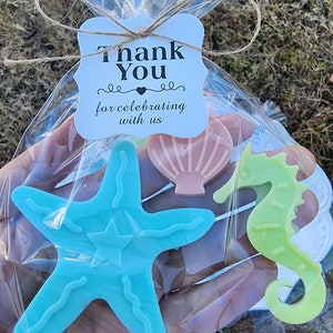 Under The Sea Soap Favors - Baby shower favors Bridal shower favors Wedding shower favors Party favors gift for her