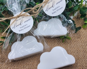 Cloud soap favors on cloud nine over the moon twinkle twinkle little star baby shower favors bridal shower favor wedding gender reveal