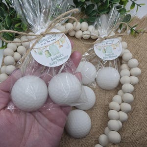 Golf Ball Soap Favors New To The Club Little Putter On The Way Country Club Celebration Theme Decorations First Birthday Gift Boy Girl Bulk