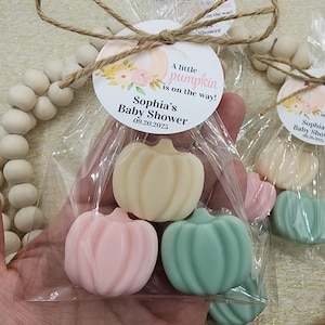 Pumpkin Soap Favors Baby Shower Little Pumpkin Soap Favors Fall Pumpkin Party Favors Halloween Party Decorations Pumpkin Wedding Favors