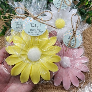 Large Daisy Soap Favors Baby Shower Floral Bridal Shower Decor Baby In Bloom Theme Large Daisy Party Favors Gift For Guests