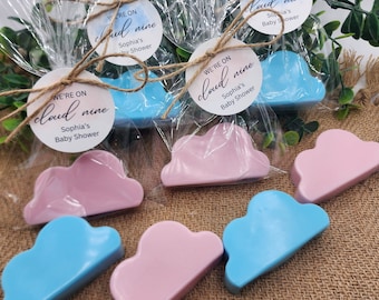 Cloud soap favors on cloud nine over the moon twinkle twinkle little star baby shower favors bridal shower favor wedding gender reveal
