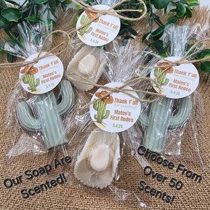 Western Soap Favors Cowboy Baby Shower Mexican Fiesta Wedding First Rodeo Birthday Decorations Country Wild West Party Hat Cactus Soap Gift