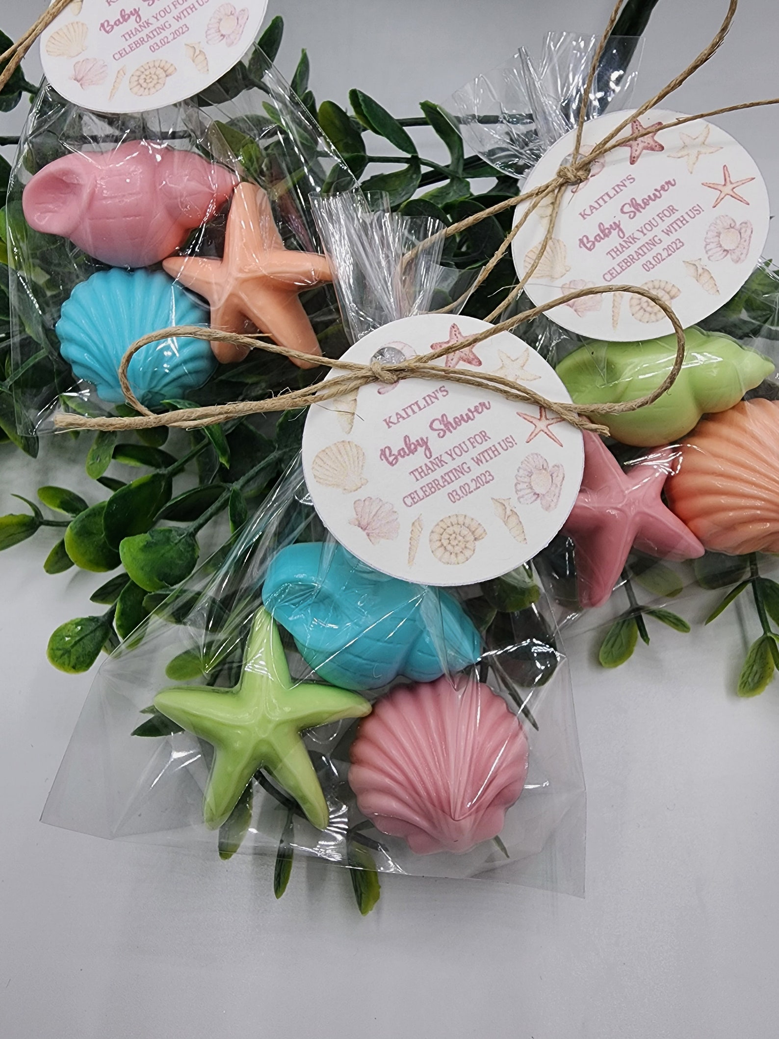 Shell Favour Sea Shell Soaps Party Favors Baby Shower Favors Wedding Favors Bridal ...