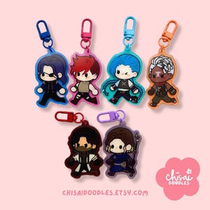 Arcane BFFs Magnetic Acrylic Charm Keychain