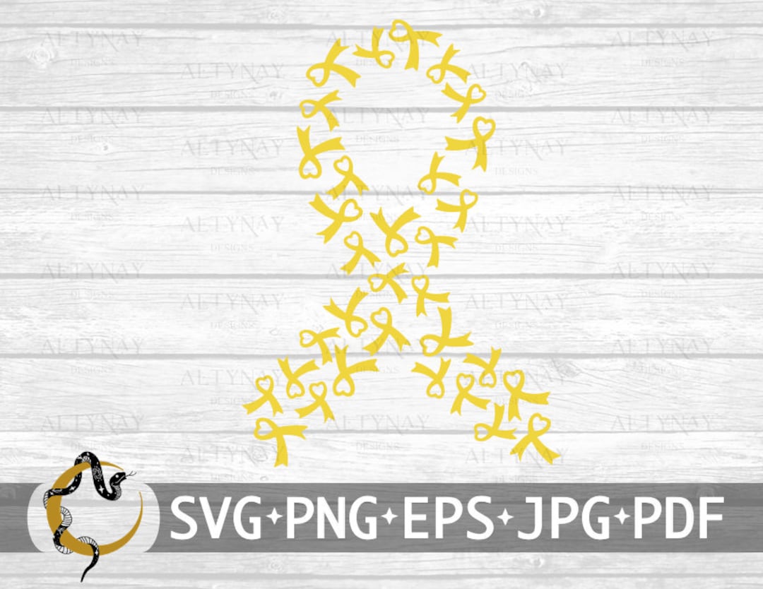 Sarcoma Cancer Heart Ribbon SVG, Sarcoma Cancer Awareness Ribbon SVG ...