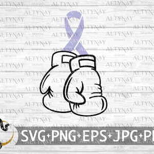 Concienciación sobre el cáncer de estómago SVG, Cinta de guantes de boxeo de estómago, Cinta contra el cáncer de periwinkle, Luchador guerrero contra el cáncer de estómago, Apoyo contra el cáncer de estómago