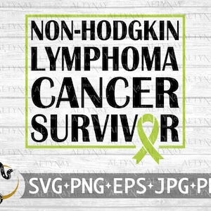 Non-Hodgkin Lymphoma Survivor SVG, Non-Hodgkin Lymphoma Awareness Ribbon, Non-Hodgkin Lymphoma Warrior Fighter svg, svg Cricut Silhouette