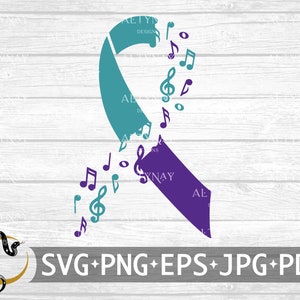 Selbstmord Bewusstsein Musik Band SVG, Selbstmord Bewusstsein SVG, Selbstmord Bewusstsein Band SVG, svg geschnitten Datei für Cricut Silhouette verwenden