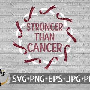 Head & Neck Cancer Ribbon SVG, Head and Neck Cancer Awareness, Strong Than Cancer, Head and Neck Cancer Fighter Warrior, Cancer Support