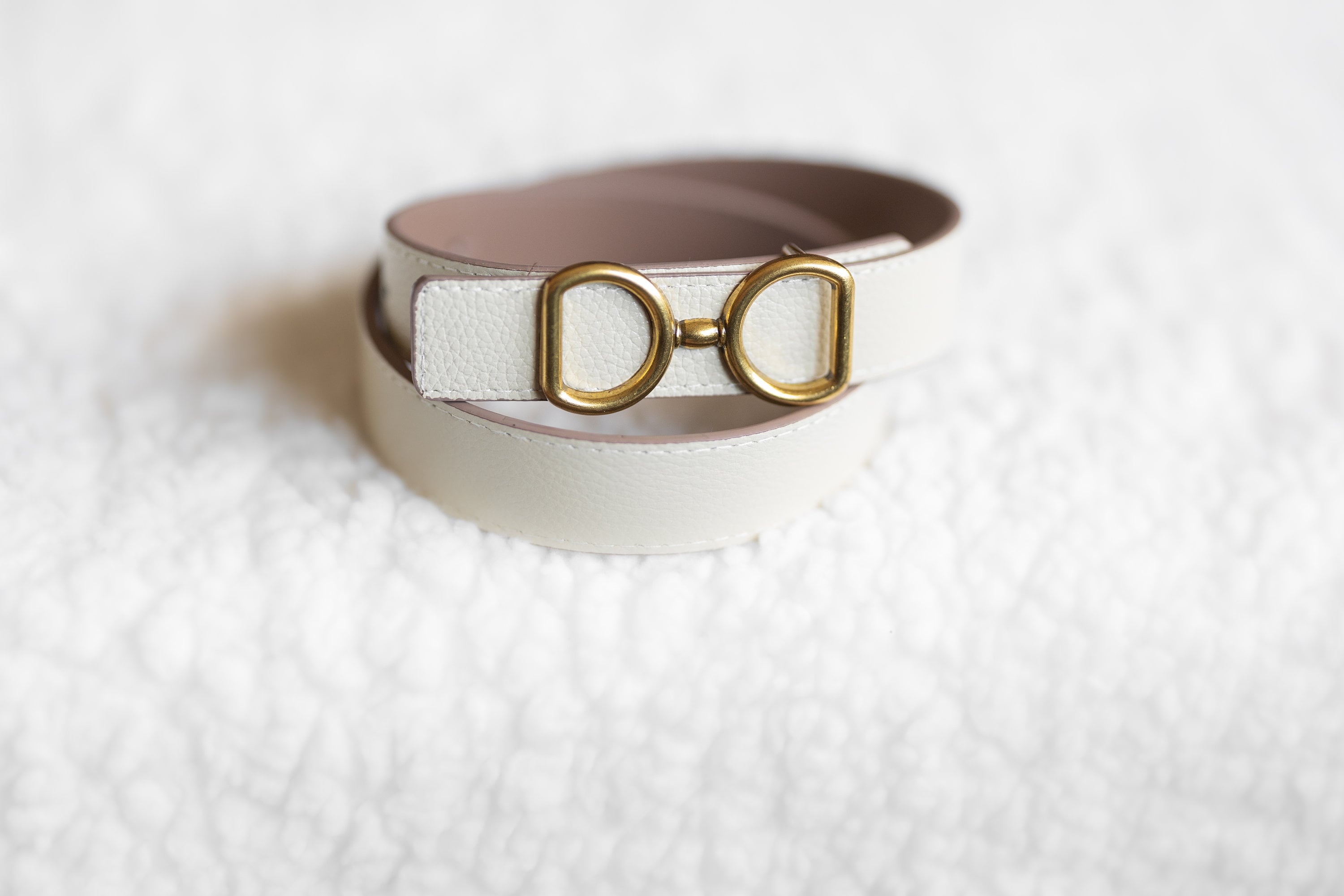 reversible horsebit belt