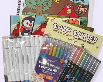 My new Dream Box coloring Book Bundle** Read description!