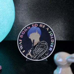Taemin Soldier *B GRADE* Sticker Holographic Text
