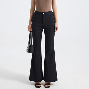 Black flare pants australia cheap