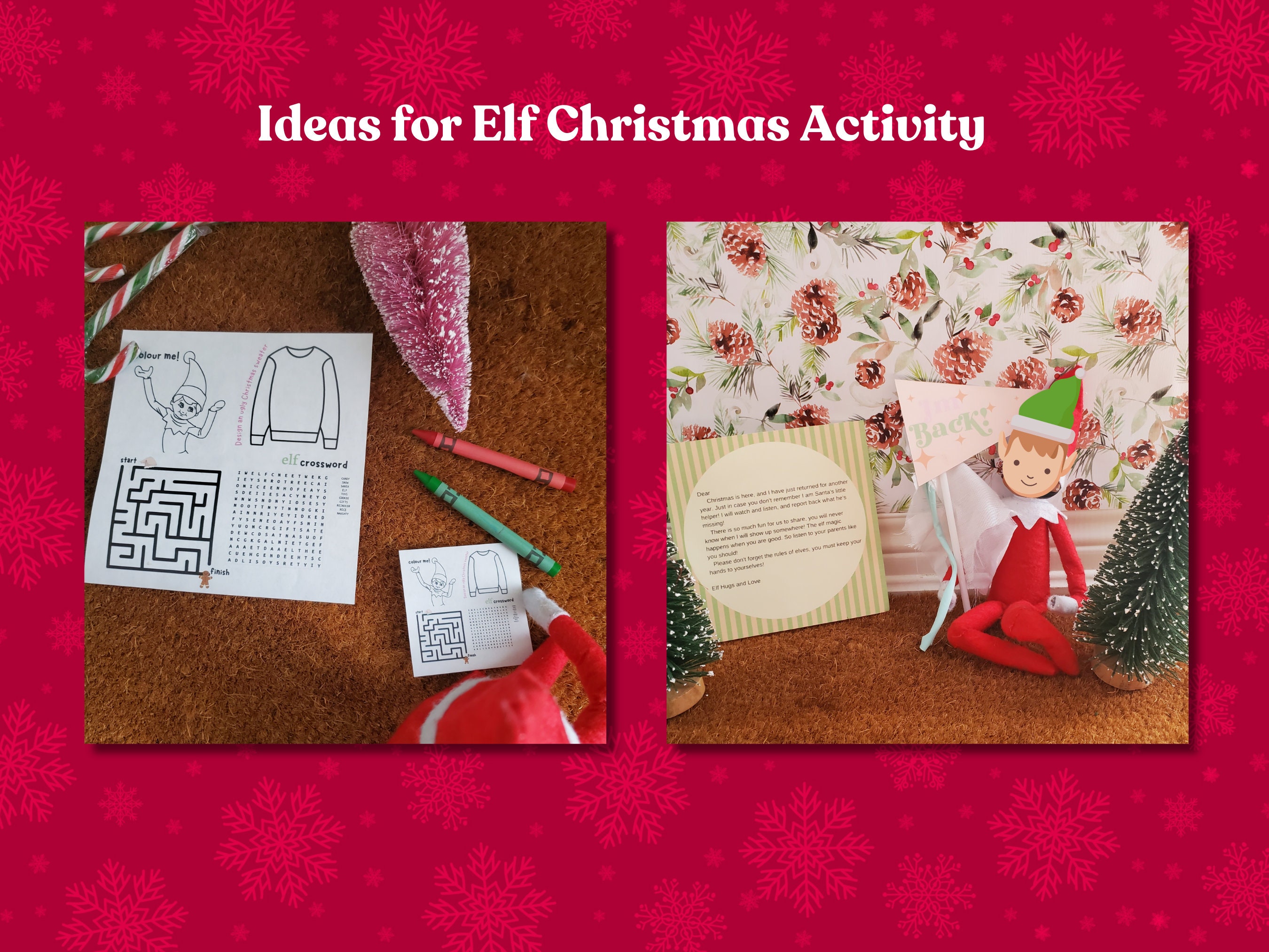Printable Elf Kit 2025, Christmas Elf, Elf Bundle, 24 Day Elf Kit ...