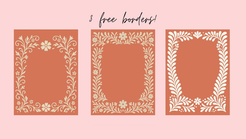 Mexican Talavera Terracotta Tile Clipart, PLR Clipart, Cielito lindo tile, Mexican Tile