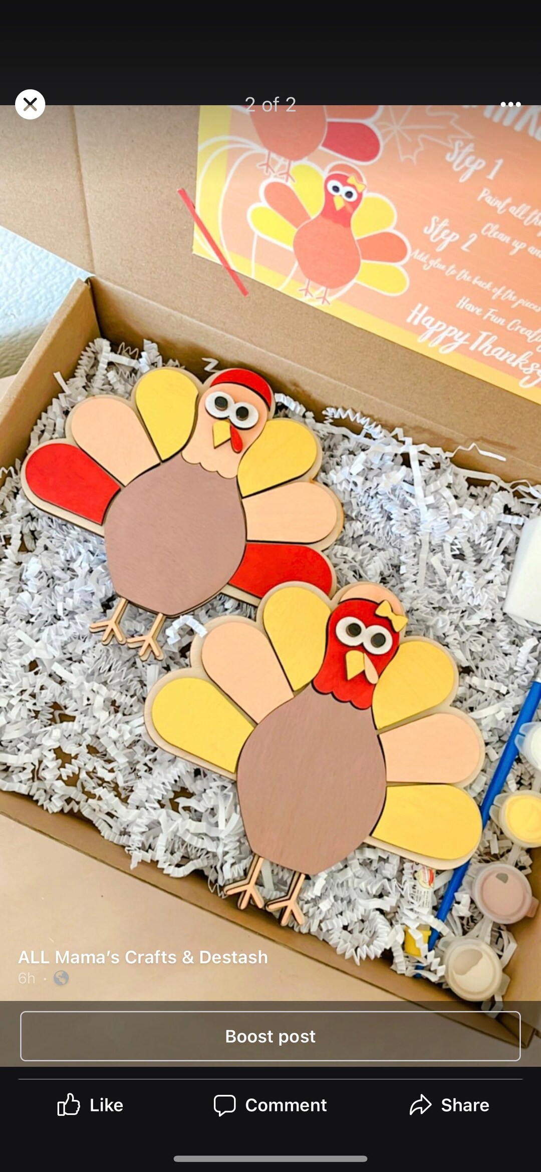 Thanksgiving Turkey Craft DIY Kids Craft Thnakful Turkey - Etsy