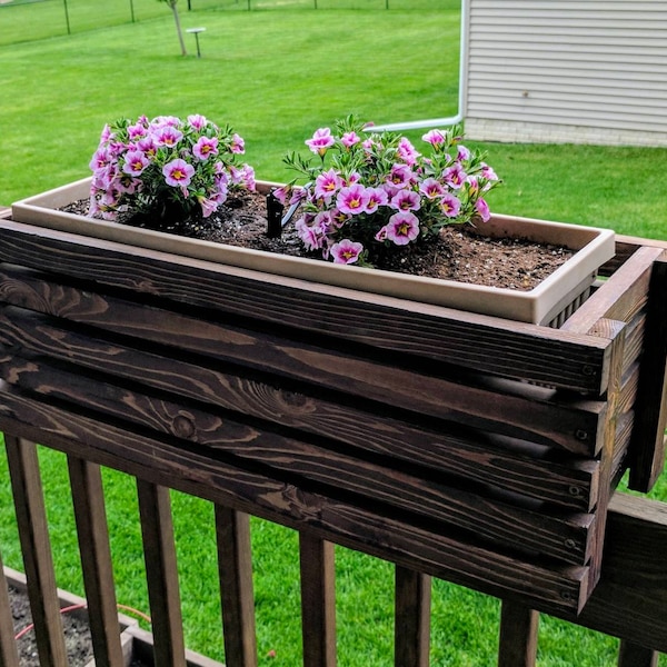 Rail Planter Etsy