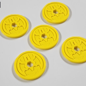 Replacement 3D-Printed Imaginext Toy Discs - Batbot (pack of 5)