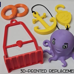 Paw Patrol Sea Patroller 3D-gedrucktes Ersatzset