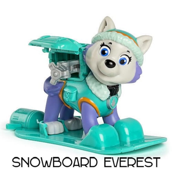 Paw Patrol - Everest's Rescue Snowmobile [並行輸入品] Paw Patrol Everest Deluxe Snowmobile Vehicle | Early Learning Centre