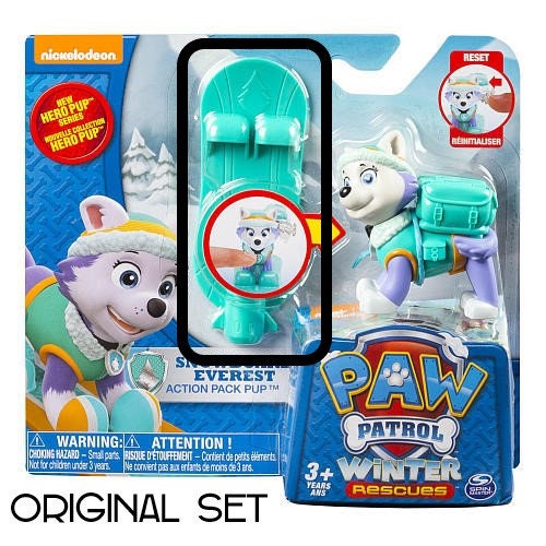 Paw Patrol - Everest's Rescue Snowmobile [並行輸入品] Paw Patrol Everest Deluxe Snowmobile Vehicle | Early Learning Centre