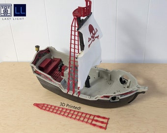 5135 プレイモービル海賊船、フィギュア砲弾とアクセサリー