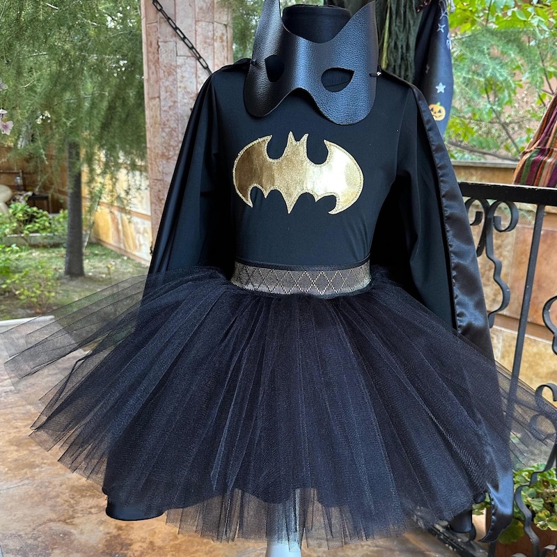 Black Batgirl Costume Etsy