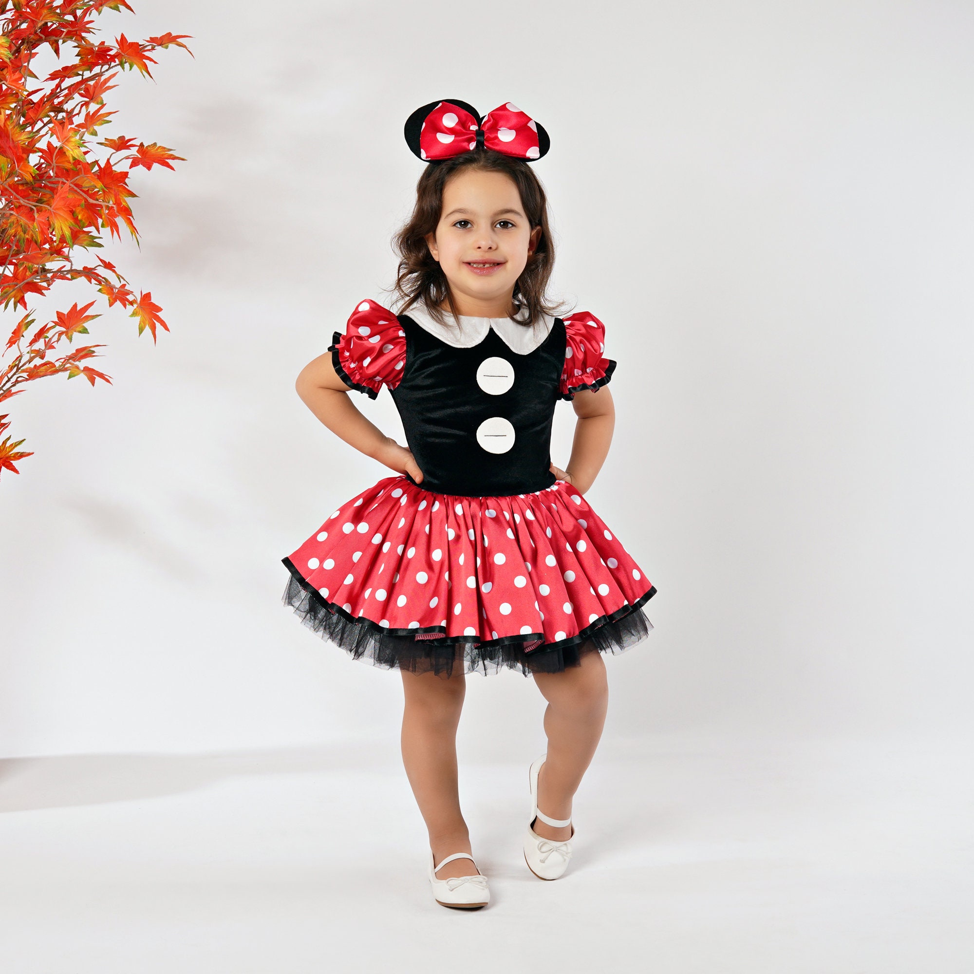 minnie mouse red tutu dress *NEW* Disney Girls' Minnie Mouse Tutu Dress