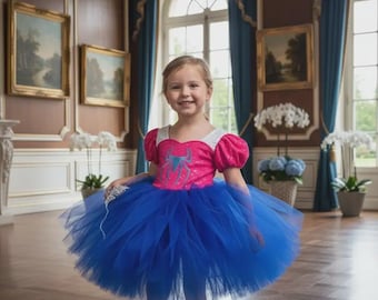 Ghost Spider Costume, Spider Girl, Gwen Stacy – Perfect for Halloween, Cosplay & Birthday Parties | Sparkling Superhero Dress for Kids