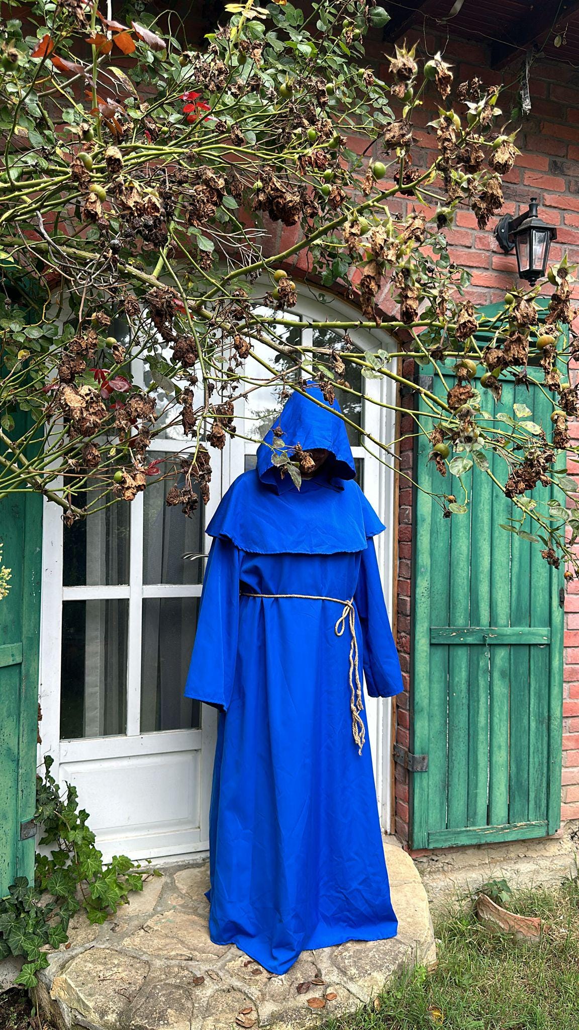 Luxury Handmade Adult Monk Costume – Custom Size Medieval Monk Robe ...