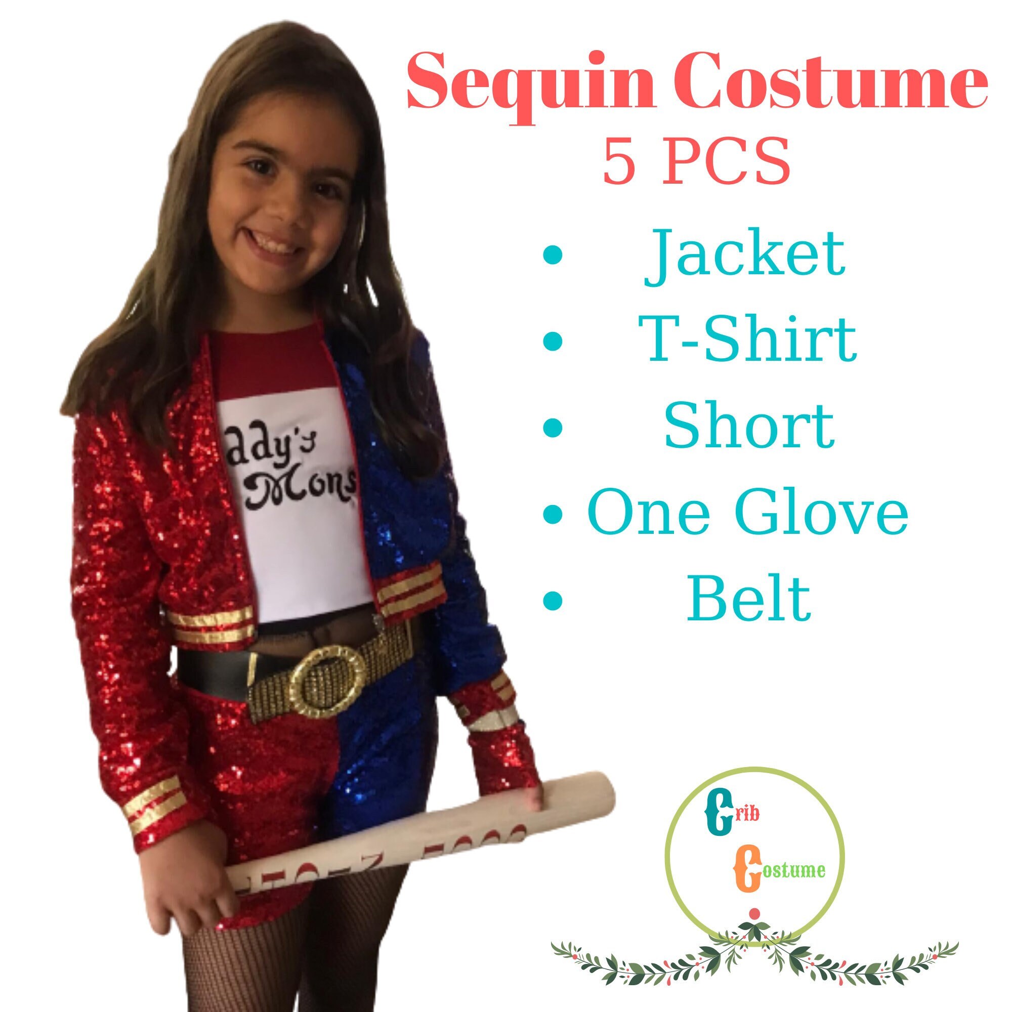 Harley Quin Jacket - Etsy