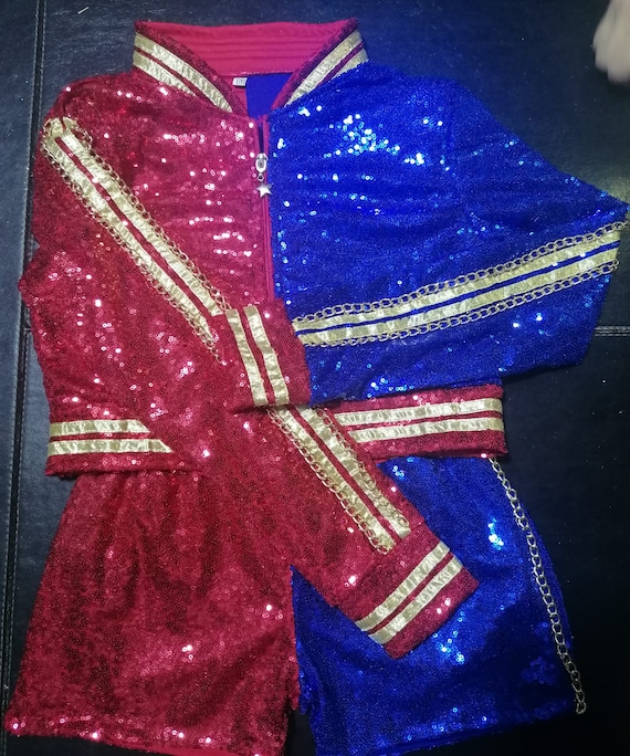 harley quinn sequin dress costume Harley Quinn Sequins Club Dress Backless Dress Suicide Squad Cosplay Costume