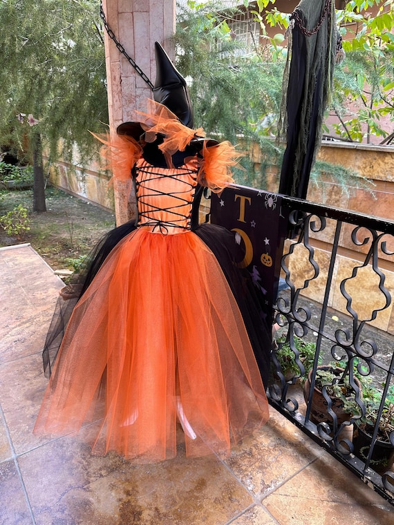 orange and black halloween dress MOCK NECK FLARE DRESS – Ellen Tracy main image 0