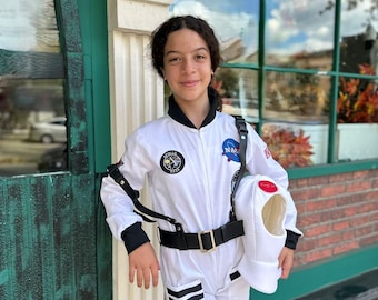 Disfraz de astronauta para niños: Traje espacial para cosplay, regalo de cumpleaños.