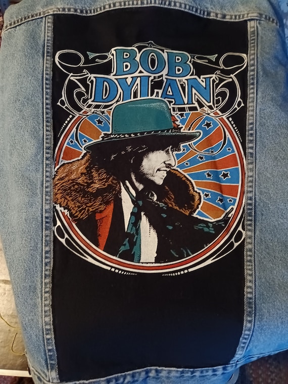 OOAK Bob Dylan Upcycled Levi Denim Jacket