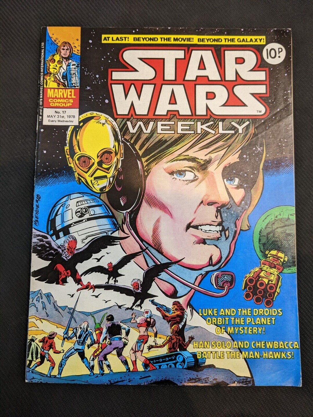 Marvel Comics Group Star Wars Weekly May 31st 1978 - Etsy