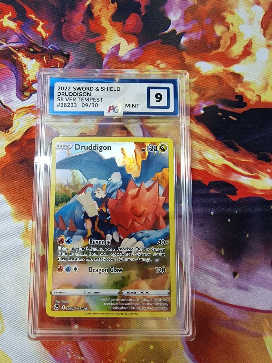 Pokemon Trading Card Game Silver Tempest Druddigon Trainer - Etsy