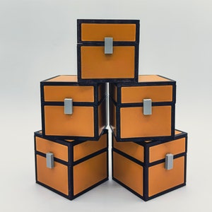 Une seule boîte de rangement inspirée de Minecraft imprimée en 3D