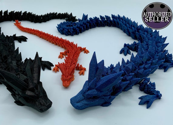 Dragon Decor Home Living Rooms, Articulated 3d Printed Dragon