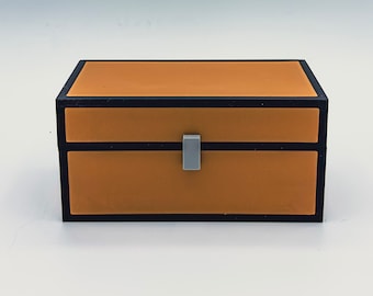 Double Chest Storage Box Minecraft Inspired 3D Printed