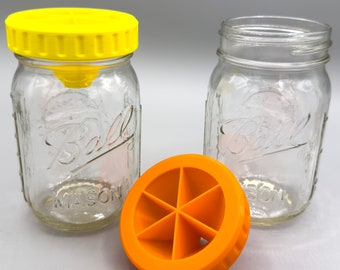 Fruit Fly Trap Lid for Mason Jars, Pest Control